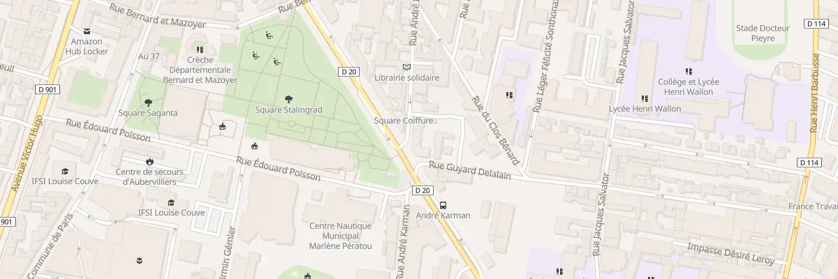 Plan du 146 Rue André Karman à Aubervilliers
