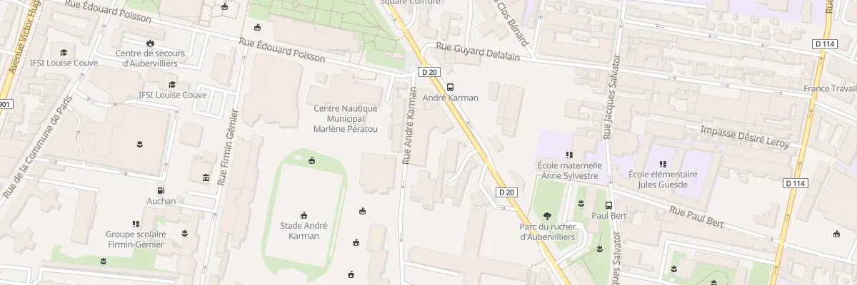 Plan du 128 Rue André Karman à Aubervilliers