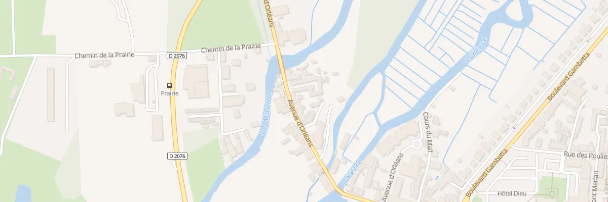 Plan du 32 Av d’Orléans à Bourges