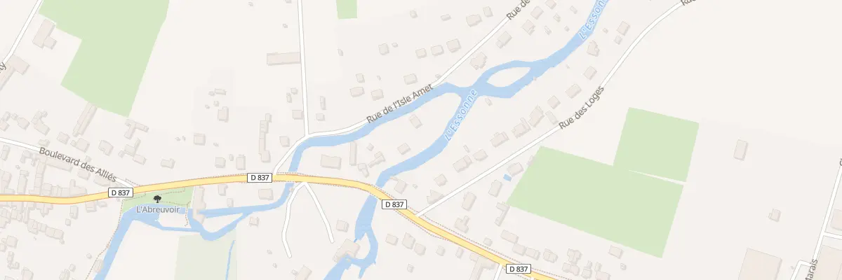 Plan du 23B Av du Gen de Gaulle à Maisse