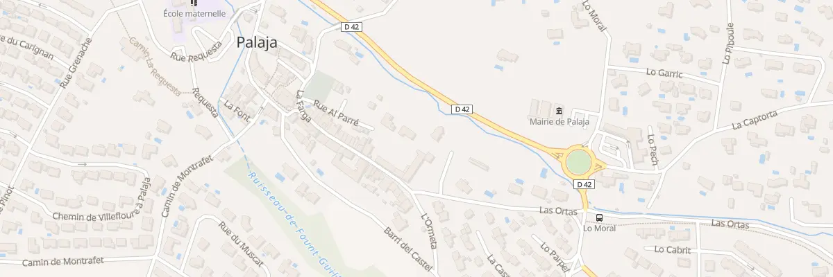 Plan du 45 Rue la Farga à Palaja
