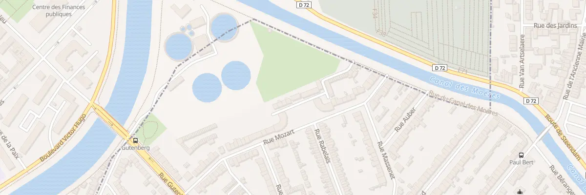 Plan du 39 Rue Mozart à Coudekerque-Branche