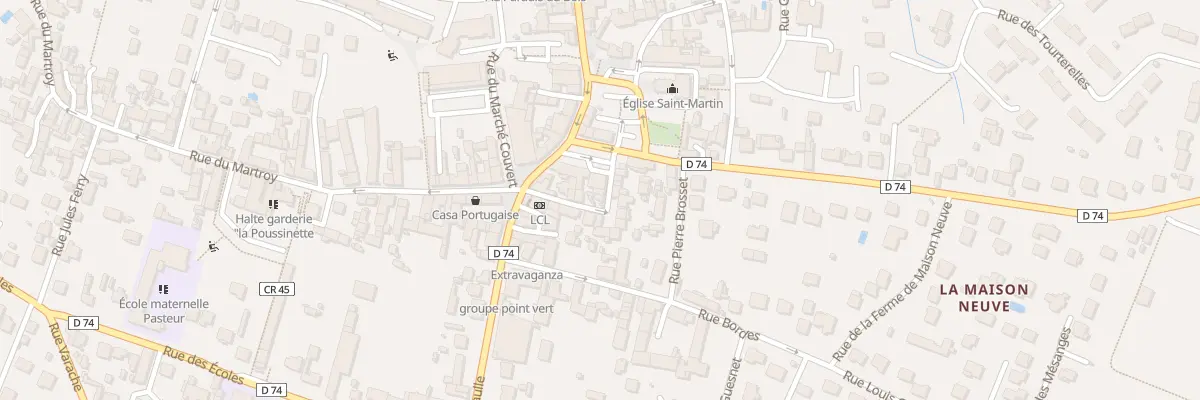 Plan du 3 Rue des 2 Places à Ballancourt-sur-Essonne
