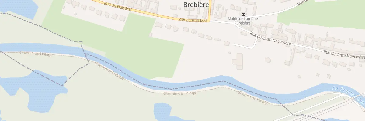 Plan du 5005 Au Chemin de Camon à Lamotte-Brebière