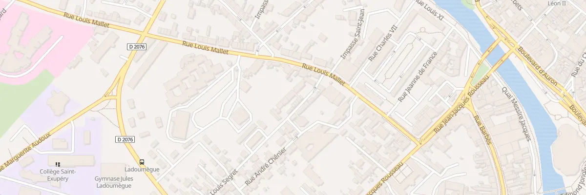 Plan du 4 Rue Louis Segret à Bourges