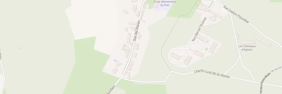 Plan du 255 Rue des Marais à Agnetz