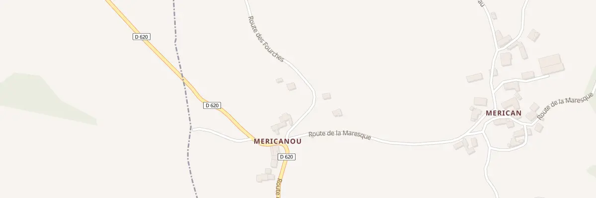 Plan du 5441 Mericanou à Moyrazès