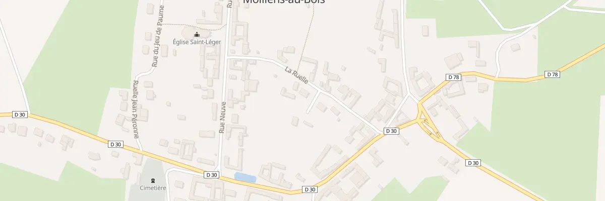 Plan du 5 Che La Ruelle à Molliens-au-Bois