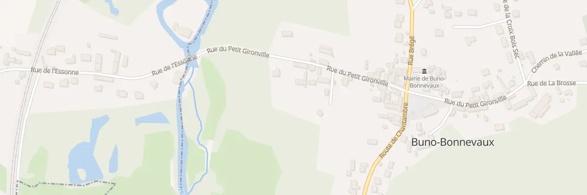 Plan du 27 Rue du Petit Gironville à Buno-Bonnevaux