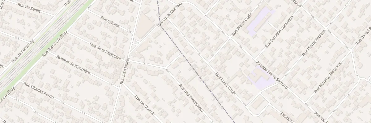 Plan du 102 Rue des Prévoyants à Stains