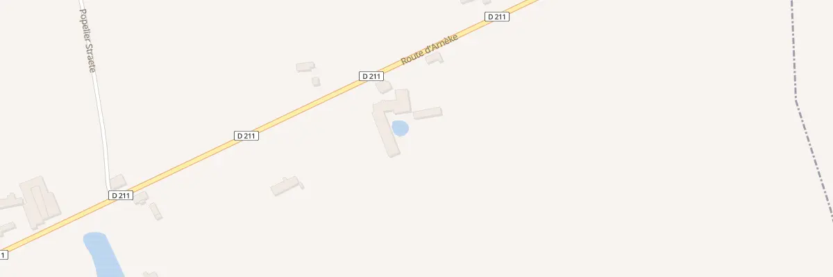 Plan du 2308 Rte d’Arneke à Rubrouck