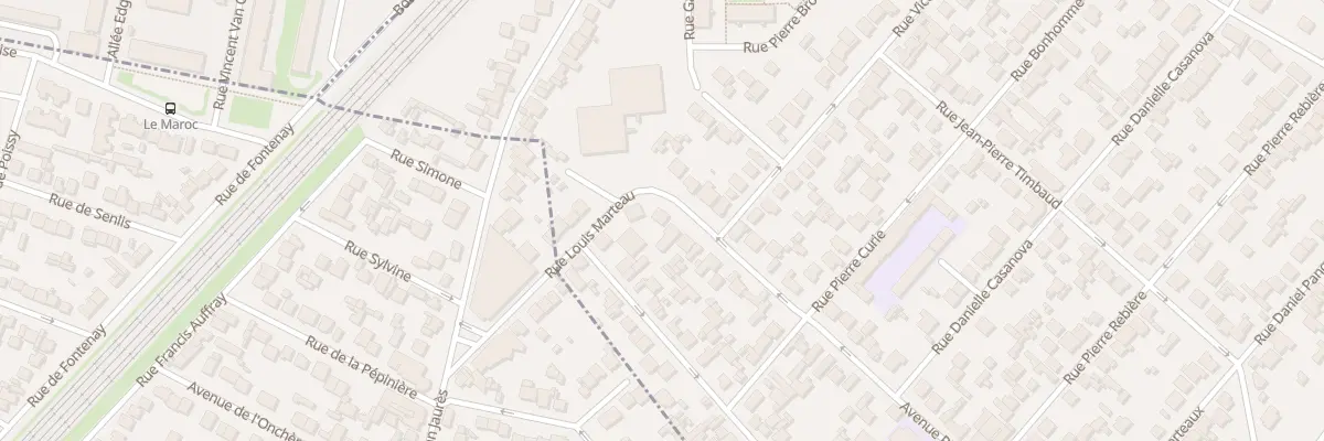 Plan du 71 Av Pierre Sémard à Garges-lès-Gonesse