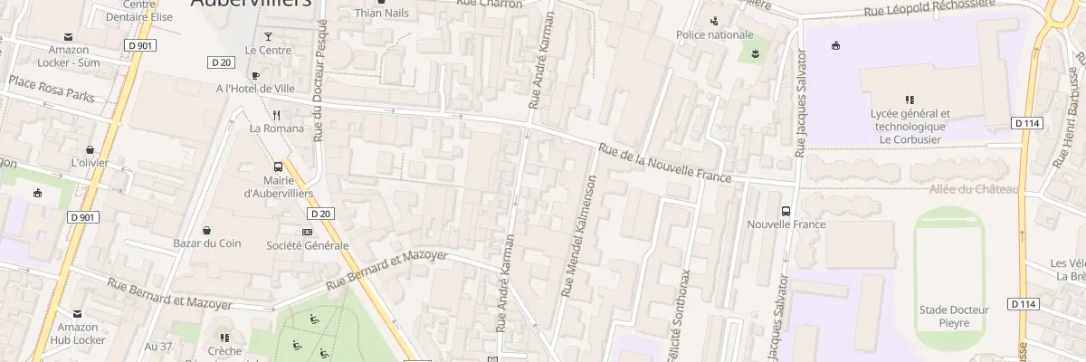 Plan du 178B Rue André Karman à Aubervilliers