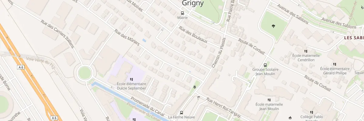 Plan du 48 Rue de la Mare aux Moines à Grigny