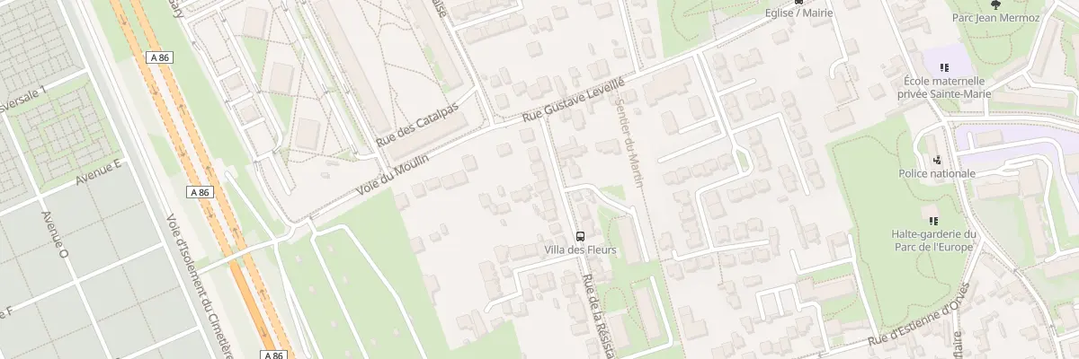 Plan du 103 Rue de la Résistance à Thiais