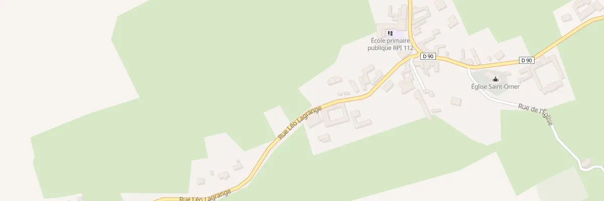 Plan du 14 Rue Leo Lagrange à Bailleul-lès-Pernes