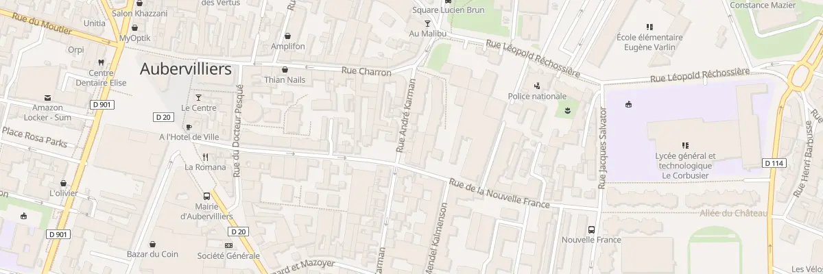 Plan du 186 Rue André Karman à Aubervilliers