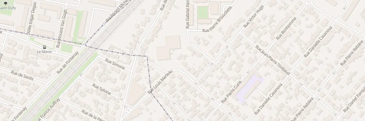 Plan du 64 Av Pierre Sémard à Garges-lès-Gonesse