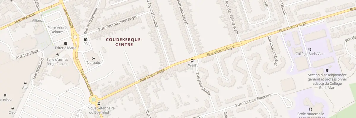 Plan du 75 Rue du Foyer Flamand à Coudekerque-Branche