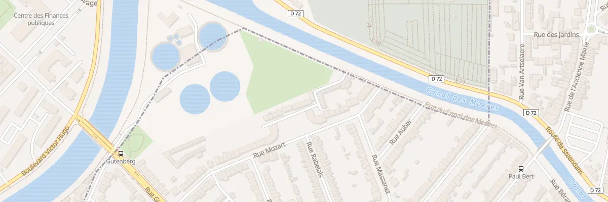Plan du 31 Rue Mozart à Coudekerque-Branche