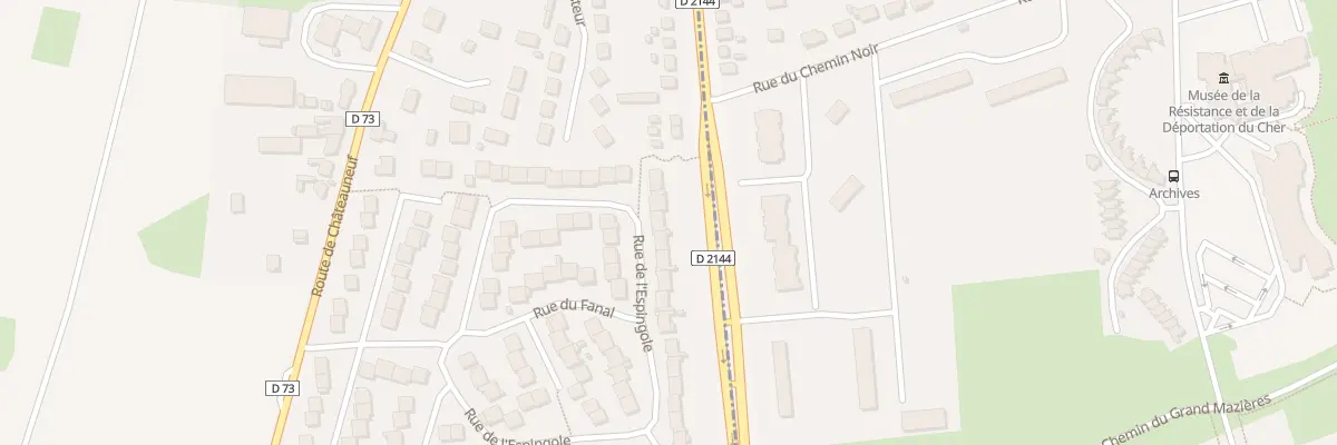Plan du 44 Rue de l’Espingole à Trouy