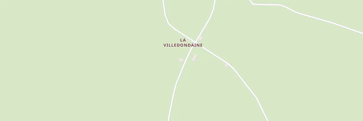 Plan du 5306 La Villedondaine à Lépaud