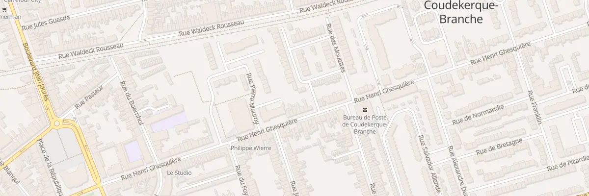 Plan du 77 Rue Henri Ghesquière à Coudekerque-Branche