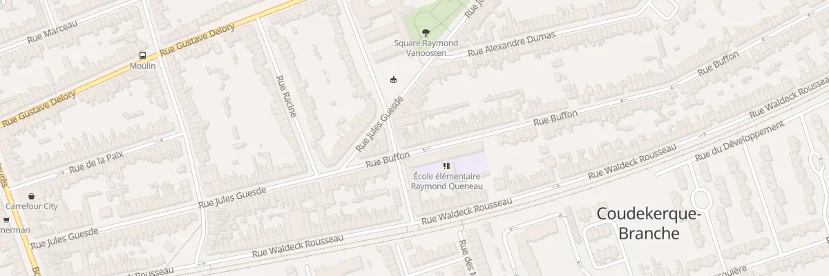 Plan du 13 Rue Buffon à Coudekerque-Branche
