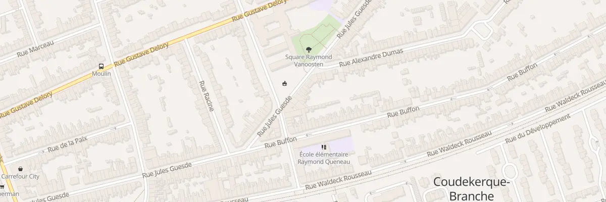 Plan du 114 Rue Jules Guesde à Coudekerque-Branche