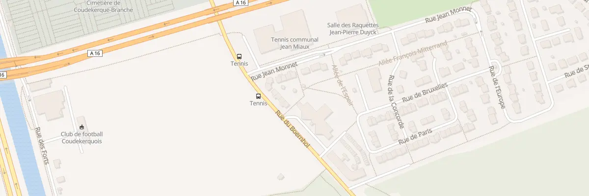 Plan du 135 Rue du Boernhol à Coudekerque-Branche