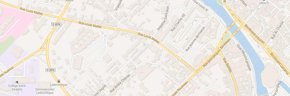 Plan du 1B Rue Louis Segret à Bourges