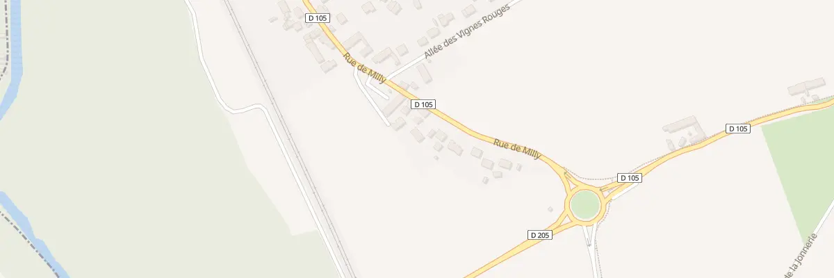 Plan du 80B Rue de Milly à Boutigny-sur-Essonne