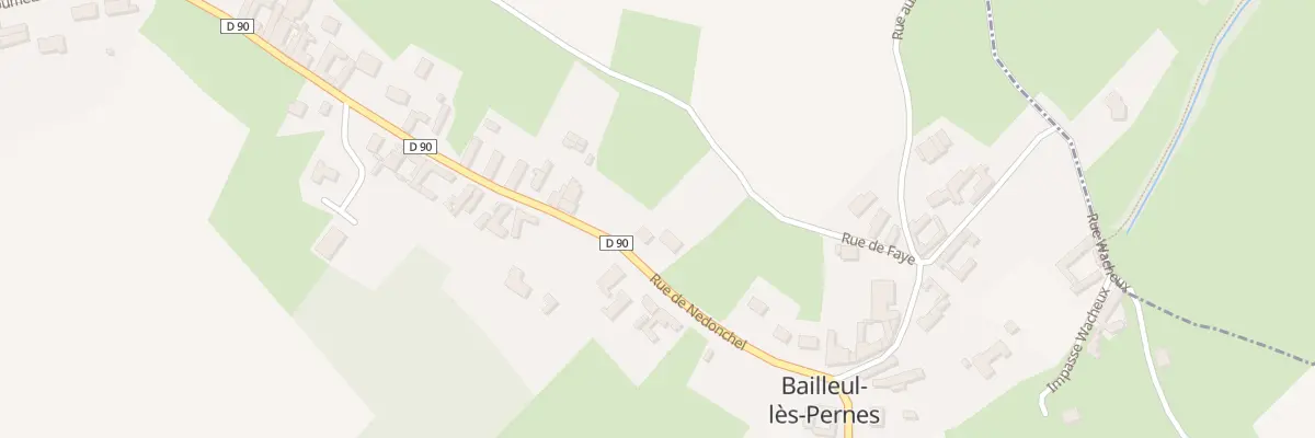 Plan du 14 Rue de Nedonchel à Bailleul-lès-Pernes