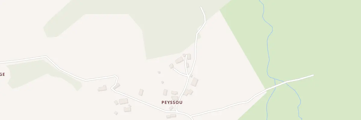 Plan du 5201 Peyssou à Saint-Exupéry-les-Roches