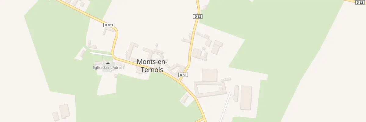 Plan du 3 Rue de Gouy à Monts-en-Ternois