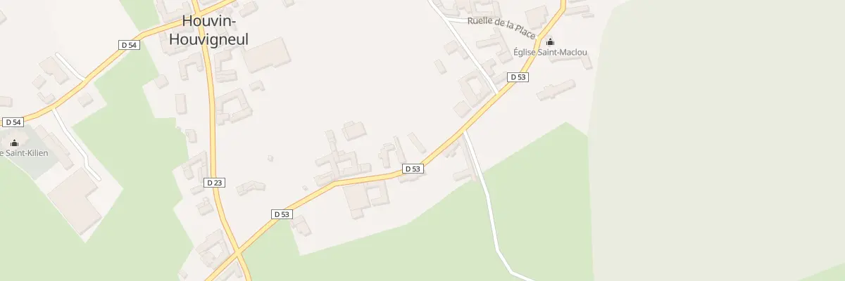 Plan du 13 Rue de l’Eglise à Houvin-Houvigneul