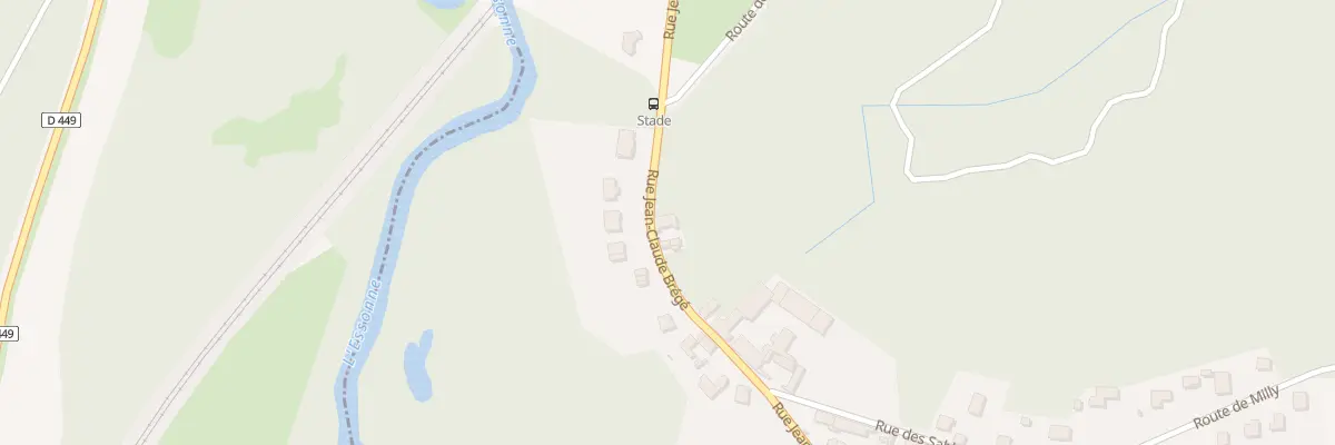 Plan du 34 Rue Jean-claude Brégé à Buno-Bonnevaux