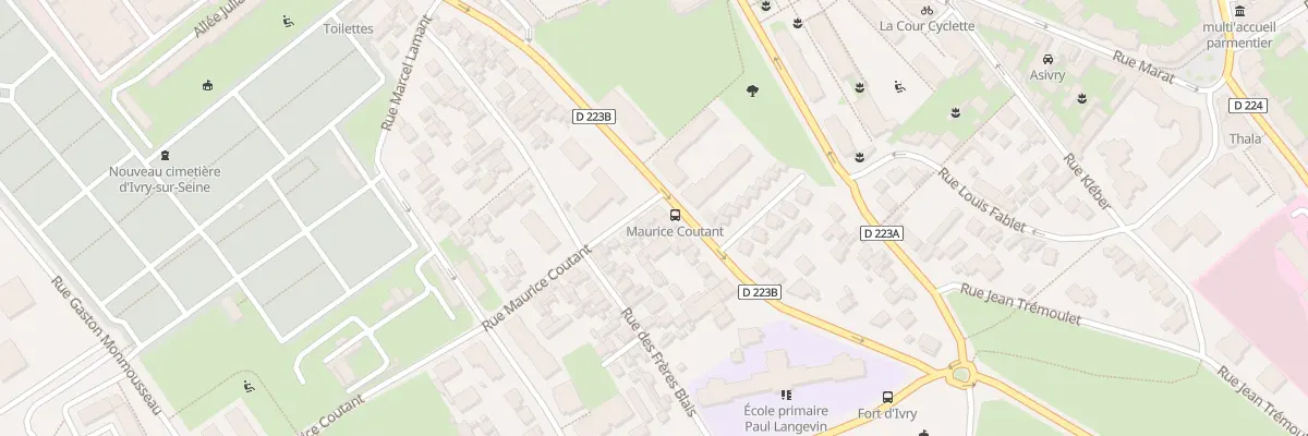 Plan du 196 Rue Marcel Hartmann à Ivry-sur-Seine