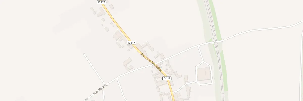 Plan du 21B Rue Yves Maréchal à Bacouël