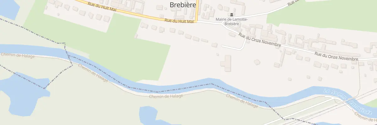 Plan du 5001 Au Chemin de Camon à Lamotte-Brebière