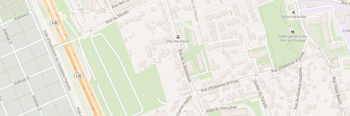 Plan du 81 Rue de la Résistance à Thiais
