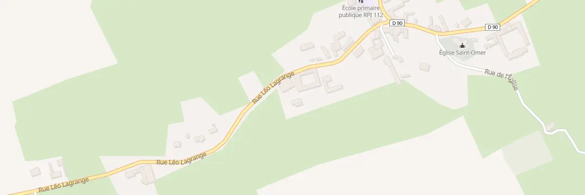 Plan du 11 Rue Leo Lagrange à Bailleul-lès-Pernes