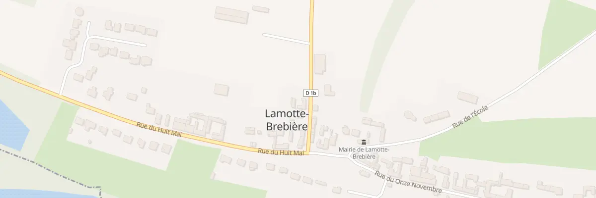 Plan du 5 Rue de Corbie à Lamotte-Brebière