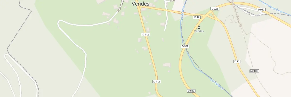 Plan du 5127 Vendes à Bassignac