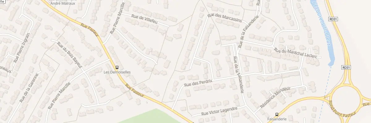 Plan du 11 Rue des Marcassins à Bondoufle