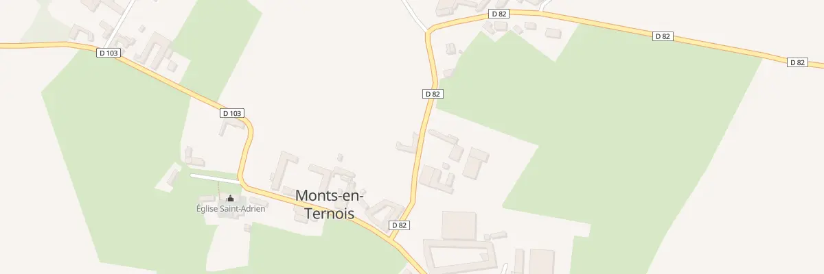Plan du 5 Rue de Gouy à Monts-en-Ternois