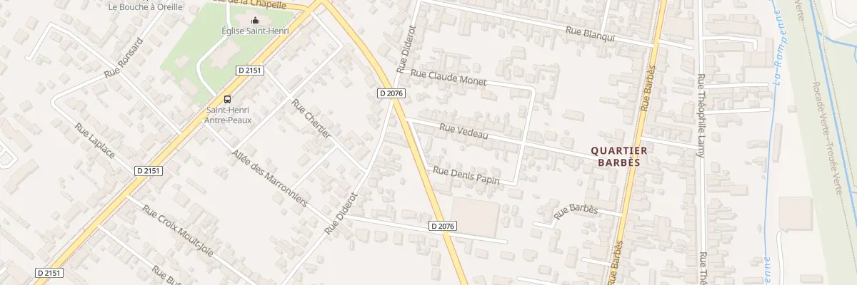 Plan du 41 Rue Védeau à Bourges