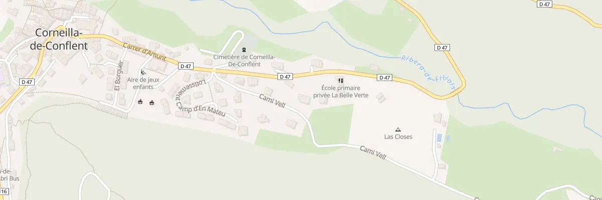 Plan du 4 Rte de Fillols à Corneilla-de-Conflent