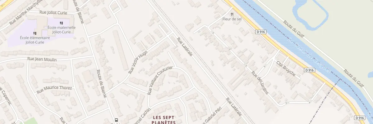 Plan du 9 Rue Jules Guesde à Cappelle-la-Grande