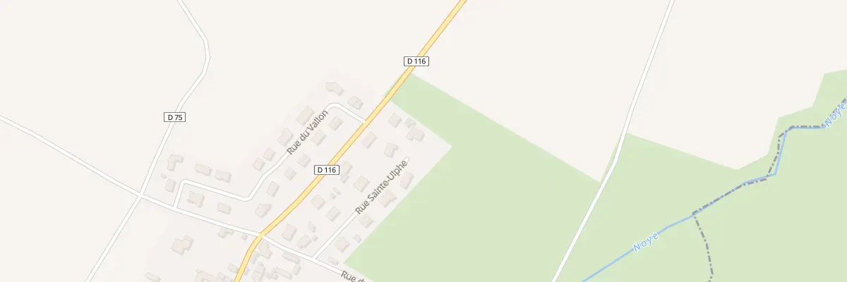 Plan du 2 Rue Ulphe à Cottenchy